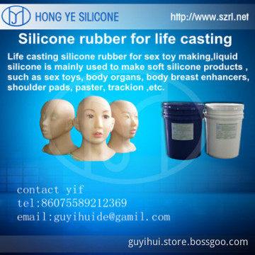 life casting silicone rubber for sex toy making